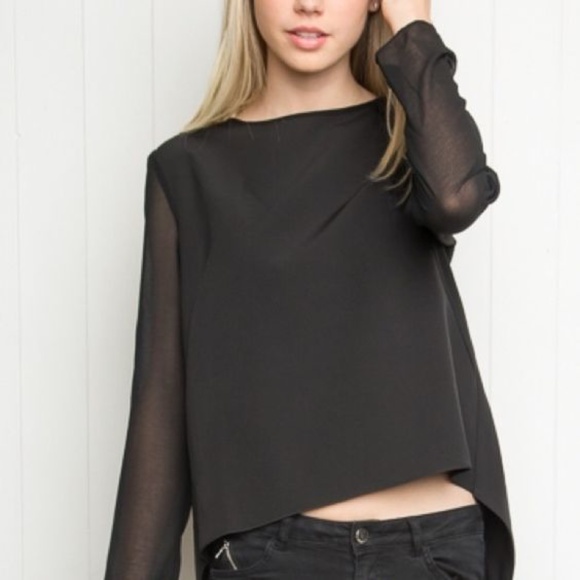 BM Sheer Blouse - Picture 1 of 5